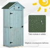 Casetta-da-Giardino-Porta-Attrezzi-in-Legno-con-3-Ripiani,-77x54.2x179cm,-Blu-ZX4845-209V01BUZX4