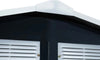 Casetta-da-Giardino-Porta-Utensili-in-Lamiera-con-Porte-Scorrevoli,-213x130x185cm,-Grigio-Scuro-IK6845-030CGIK6