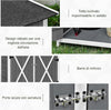 Casetta-in-Legno-da-Giardino-con-2-Ante,-Armadio-da-Esterno-Porta-Attrezzi-da-Giardino-con-uno-Sgabello,-139x75x147/160cm-DF5845-353V01DF5