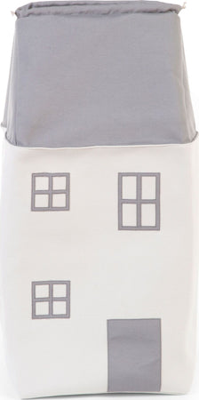 Casetta Portagiochi Childhome Bianco/Grigio Casa e cucina/Arredamento/Cameretta ragazzi/Borse e reti per giocattoli La Casa Del Bebè - Napoli, Commerciovirtuoso.it