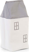 Casetta Portagiochi Childhome Bianco/Grigio Casa e cucina/Arredamento/Cameretta ragazzi/Borse e reti per giocattoli La Casa Del Bebè - Napoli, Commerciovirtuoso.it