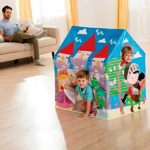 Casetta Tenda In Pvc Per Bambini 3-6 Anni Castello 95x107x75 Cm Pieghevole 45642 Sport e tempo libero/Attività ricreative all'aperto/Camping e outdoor/Tende/Tende igloo Trade Shop italia - Napoli, Commerciovirtuoso.it