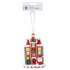 Pendente casa natalizia per Albero di Natale per decorazioni natalizie