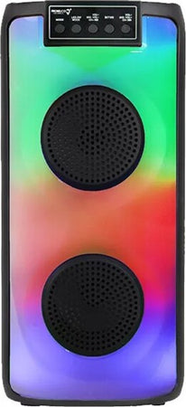 Cassa-Altoparlante-Speaker-Con-Microfono-Per-Karaoke-Giochi-Luce-Led-Usb-Aux-20w