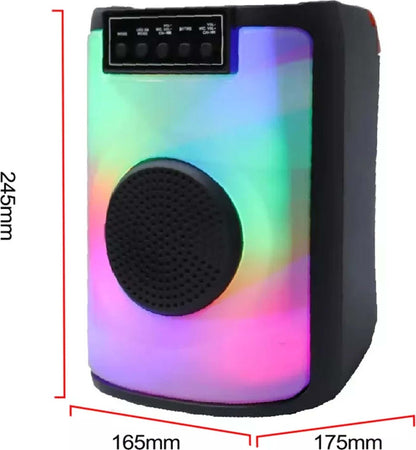 Cassa Altoparlante Speaker Con Microfono Per Karaoke Giochi Luce Led Usb Aux 4.0 Elettronica e telefonia > Accessori Audio e Video > Casse Portatili Trade Shop italia - Napoli, Commerciovirtuoso.it