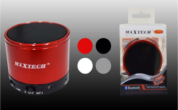 Cassa-Bluetooth-Portatile-Speaker-Fm-Aux-Usb-Tf-Microfono-3w-Maxtech-Ca-bt001