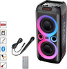 CASSA-Karaoke-TTD-2809-Altoparlante-Bluetooth-wireless-microfono-e-telecomando