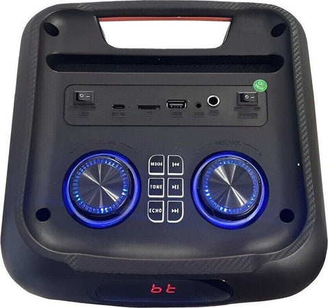 CASSA-Karaoke-TTD-2809-Altoparlante-Bluetooth-wireless-microfono-e-telecomando