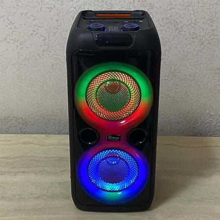 CASSA-Karaoke-TTD-2809-Altoparlante-Bluetooth-wireless-microfono-e-telecomando