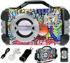 Cassa portatile altoparlante wireless speaker bluetooth graffiti Strumenti Musicali/Attrezzatura per karaoke/Sistemi TradeKard - Acerra, Commerciovirtuoso.it