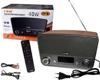 Cassa Speaker Altoparlante Bluetooth Multimedia 40w Lcd Radio Fm Microsd Usb T018 Elettronica/Audio e video portatile/Accessori/Casse portatili e Docking Station con altoparlanti/Casse portatili Bluetooth Trade Shop italia - Napoli, Commerciovirtuoso.it