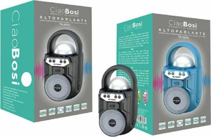 Cassa Speaker Altoparlante Bluetooth Portatile Tx-9825 Fm Tf Usb Aux Ricaricabile Elettronica/Audio e video portatile/Accessori/Casse portatili e Docking Station con altoparlanti/Casse portatili Bluetooth Trade Shop italia - Napoli, Commerciovirtuoso.it