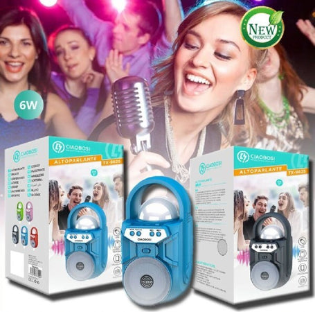 Cassa-Speaker-Altoparlante-Bluetooth-Portatile-Tx-9825-Fm-Tf-Usb-Aux-Ricaricabile