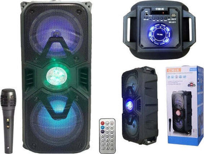 Cassa-Speaker-Bluetooth-Con-Microfono-Radio-Usb-Tf-Card-Altoparlante-Led-Mk-b11