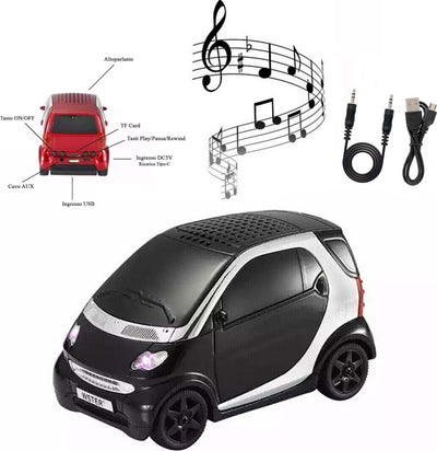 Cassa Speaker Bluetooth Forma Auto Smart Stereo Tf Usb Aux Portatile Led Q-yx233 Elettronica/Audio e video portatile/Accessori/Casse portatili e Docking Station con altoparlanti/Casse portatili Bluetooth Trade Shop italia - Napoli, Commerciovirtuoso.it