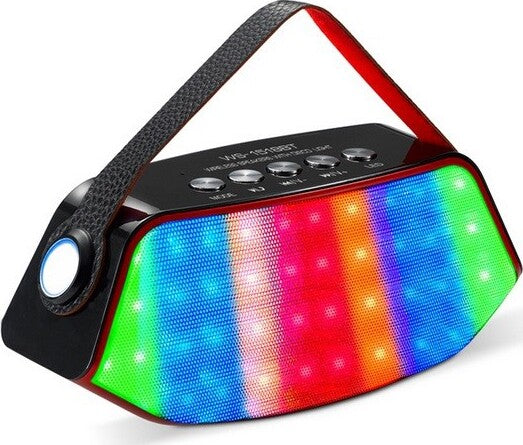 CASSA SPEAKER BLUETOOTH PORTATILE LED USB VIVAVOCE RADIO FM SMARTPHONE WS1518BT Elettronica/Audio e video portatile/Accessori/Casse portatili e Docking Station con altoparlanti/Casse portatili Bluetooth Trade Shop italia - Napoli, Commerciovirtuoso.it