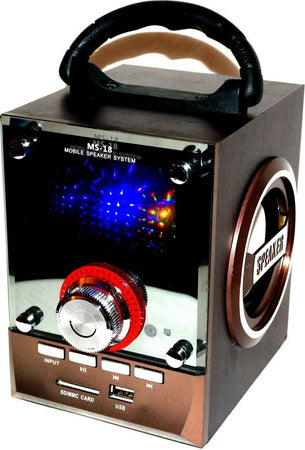 CASSA SPEAKER BLUETOOTH RICARICABILE RADIO USB SD AUX DISPLAY LED 5+5W MS-18BT Elettronica/Audio e video portatile/Accessori/Casse portatili e Docking Station con altoparlanti/Casse portatili Bluetooth Trade Shop italia - Napoli, Commerciovirtuoso.it