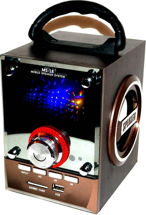 CASSA SPEAKER BLUETOOTH RICARICABILE RADIO USB SD AUX DISPLAY LED 5+5W MS-18BT Elettronica/Audio e video portatile/Accessori/Casse portatili e Docking Station con altoparlanti/Casse portatili Bluetooth Trade Shop italia - Napoli, Commerciovirtuoso.it