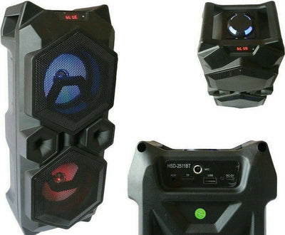 Cassa Speaker Fm Bluetooth Ricaricabile Sd Usb Aux 2 Portatile Microfono 2511bt Elettronica e telefonia > Accessori Audio e Video > Casse Portatili Trade Shop italia - Napoli, Commerciovirtuoso.it