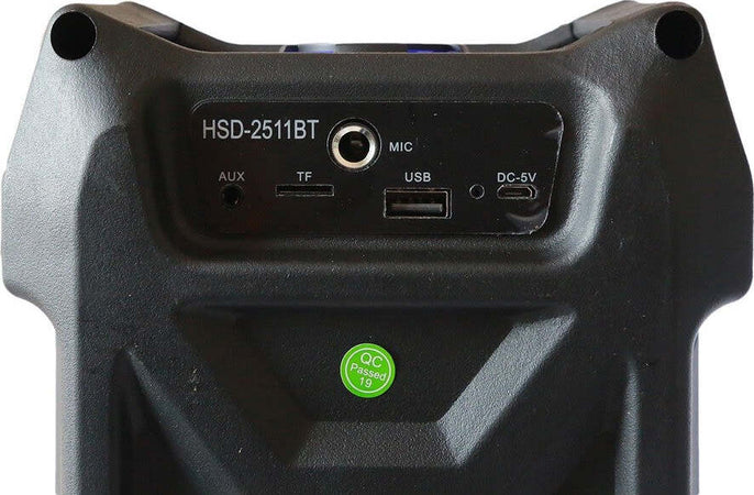 Cassa Speaker Fm Bluetooth Ricaricabile Sd Usb Aux 2 Portatile Microfono 2511bt Elettronica e telefonia > Accessori Audio e Video > Casse Portatili Trade Shop italia - Napoli, Commerciovirtuoso.it