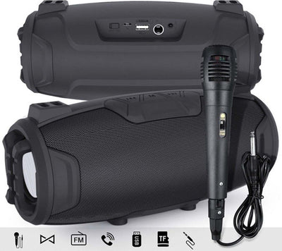 Cassa Speaker Wireless Bluetooth Microfono Radio Usb Tf Card Portatile Q-yx525 Elettronica/Audio e video portatile/Accessori/Casse portatili e Docking Station con altoparlanti/Casse portatili Bluetooth Trade Shop italia - Napoli, Commerciovirtuoso.it