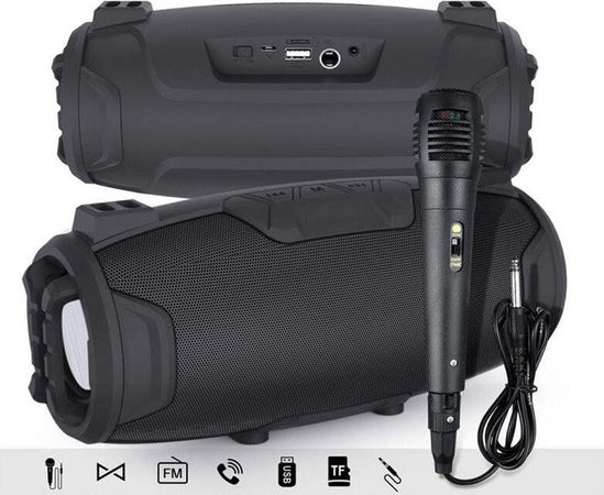 Cassa Speaker Wireless Bluetooth Microfono Radio Usb Tf Card Portatile Q-yx525 Elettronica/Audio e video portatile/Accessori/Casse portatili e Docking Station con altoparlanti/Casse portatili Bluetooth Trade Shop italia - Napoli, Commerciovirtuoso.it