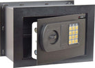 Cassaforte da muro - serratura elettronica - 33x20x23 cm - 9 kg - nero - Iternet Cancelleria e prodotti per ufficio/Archivio ufficio e accessori per scrivania/Casseforti portamonete e contabanconote/Piccole casseforti per contanti e assegni Eurocartuccia - Pavullo, Commerciovirtuoso.it