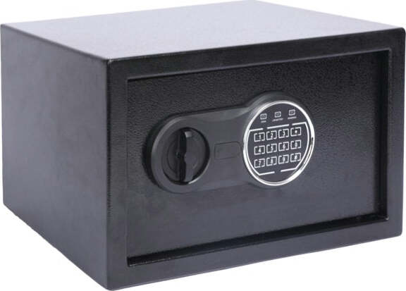 Cassaforte di sicurezza con serratura elettronica 350ET - 350 x 250 x 250 mm - Iternet Cancelleria e prodotti per ufficio/Archivio ufficio e accessori per scrivania/Casseforti portamonete e contabanconote/Piccole casseforti per contanti e assegni Eurocartuccia - Pavullo, Commerciovirtuoso.it