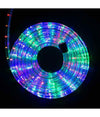 Tubo Luminoso Natalizio 10 Metri Multicolor 240 Luci Con Controller 8 Funzioni