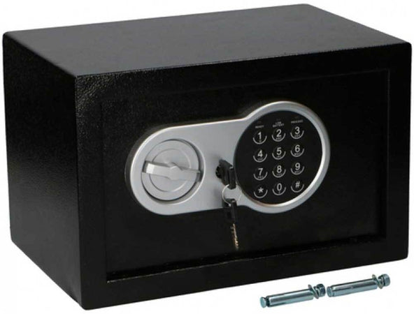 Cassaforte Digitale a Muro Cassetta Sicurezza Elettronica 31x20x20cm Casa Hotel