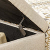 cassaPanca-con-Contenitore-per-ingresso-camera-da-letto-elegante-imbottita-grande-pouf-tessuto-negozio--Poliestere-Trapuntata-con-Gambe-in-Acciaio-d'oro,-110x44x48cm-baule-Beige-F838-353V80BGA