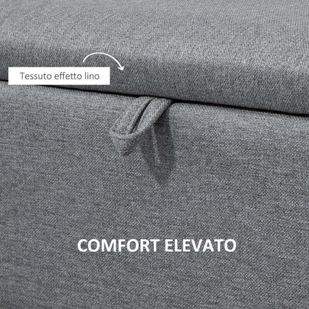 cassaPanca-Contenitore-baule--elegante-grande-panca-pouf-negozio-in-Tessuto-Effetto-Velluto-per-Camera-Soggiorno-e-Ingresso-101x38.5x44.5-cm,-Grigio-F838-271V00GYA