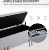 cassaPanca-Contenitore-baule-ingresso-panca-camera-da-letto-grande-pouf-tessuto-negozio-per-Interni-con-Seduta-Imbottita-e-Piedini-Laccati-Oro,-Design-Moderno-ed-Elegante,-100-x-40-x-42cm-F838-024GYA