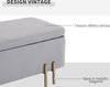 cassaPanca-Contenitore-baule-ingresso-panca-camera-da-letto-grande-pouf-tessuto-negozio-per-Interni-con-Seduta-Imbottita-e-Piedini-Laccati-Oro,-Design-Moderno-ed-Elegante,-100-x-40-x-42cm-F838-024GYA