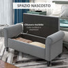 cassaPanca-FondoLetto-in-Tessuto-Vellutato-panca-con-Spazio-Portaoggetti-e-Braccioli-contenitore-baule-ingresso-camera-da-letto-elegante-imbottita-grande-pouf-tessuto-negozio-126x48.5x57-cm,-Grigio-F838-407V01GYA