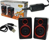 Casse-Altoparlanti-Stereo-Usb-2.0-Pc-Dvd-Tv-Mp3-Tablet-Linq-A5000