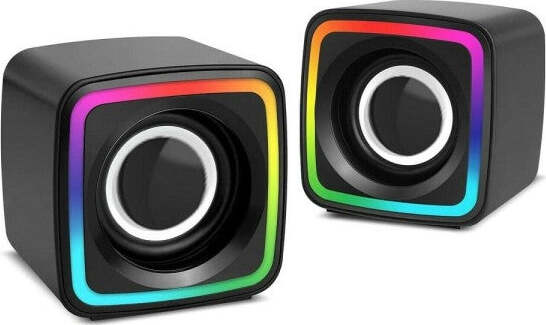 Casse-Audio-2.0-Aux-Usb-Altoparlanti-Luce-Rgb-Per-Pc-Notebook-3-W-X-2-Ab-d385
