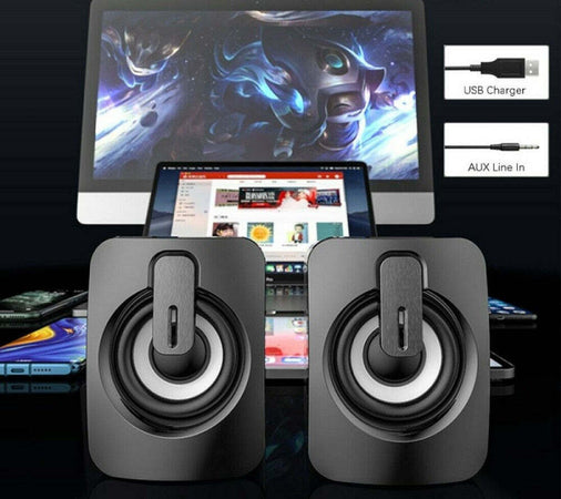Casse Audio 2.0 Aux Usb Altoparlanti Luce Rgb Per Pc Notebook 6 W X 2 Ab-d390 Informatica e Videogiochi > Accessori PC > Casse per PC Trade Shop italia - Napoli, Commerciovirtuoso.it