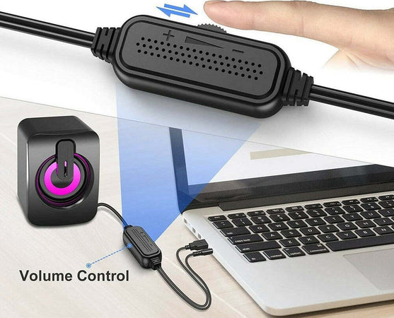 Casse Audio 2.0 Aux Usb Altoparlanti Luce Rgb Per Pc Notebook 6 W X 2 Ab-d390 Informatica e Videogiochi > Accessori PC > Casse per PC Trade Shop italia - Napoli, Commerciovirtuoso.it