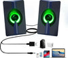 Casse Audio 2.0 Aux Usb Pc Altoparlanti Per Notebook 3 W X 2 Luce Rgb Ab-d377 Informatica e Videogiochi > Accessori PC > Casse per PC Trade Shop italia - Napoli, Commerciovirtuoso.it