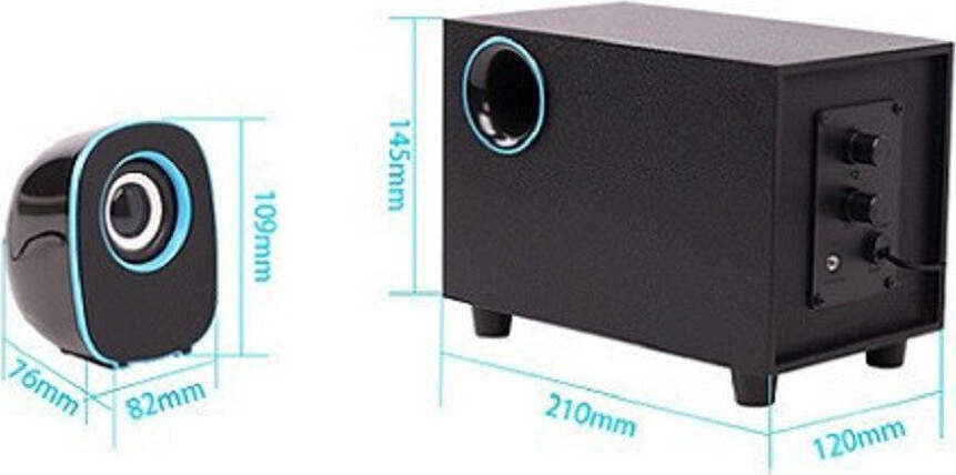 Casse Audio 2.1 Usb Speaker Musica Per Pc Mp3 Tv Aux Desktop Computer Notebook Ft-h3 Elettronica/Informatica/Accessori/Accessori per audio e video/Casse per PC Trade Shop italia - Napoli, Commerciovirtuoso.it
