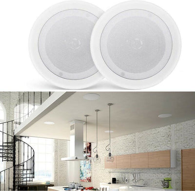 Casse Audio Bluetooth Altoparlanti Da Incasso Soffitto Cassa 20w Speaker Musica Gloriashoponline