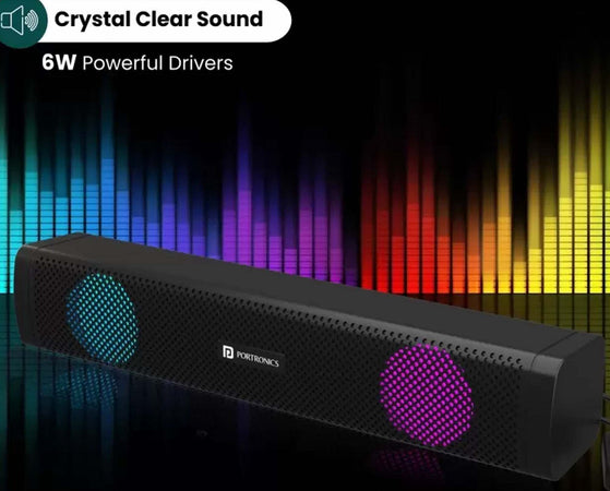 Casse Audio Soundbar Aux Usb Speaker Altoparlanti Con Luce Rgb Per Pc Notebook Informatica e Videogiochi > Accessori PC > Casse per PC Trade Shop italia - Napoli, Commerciovirtuoso.it