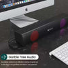 Casse Audio Soundbar Aux Usb Speaker Altoparlanti Con Luce Rgb Per Pc Notebook Informatica e Videogiochi > Accessori PC > Casse per PC Trade Shop italia - Napoli, Commerciovirtuoso.it