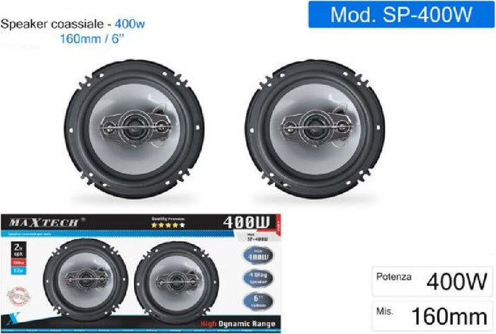 COPPIA CASSE PER AUTO ALTOPARLANTI AUTO 350 W CASSE 13 CM 2 VIE 350W Woofer 1372 8021000033838 COPPIA CASSE PER AUTO ALTOPARLANTI AUTO 350 W CASSE 13 CM 2 VIE 350W Woofer 1372 8021000033838