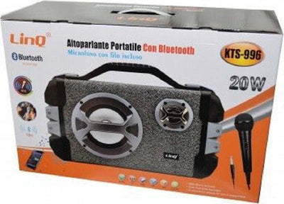Casse Speaker Bluetooth Altoparlante Portatile 20w Microfono Karaoke Filo Kts996 Elettronica/Audio e video portatile/Accessori/Casse portatili e Docking Station con altoparlanti/Casse portatili Bluetooth Trade Shop italia - Napoli, Commerciovirtuoso.it