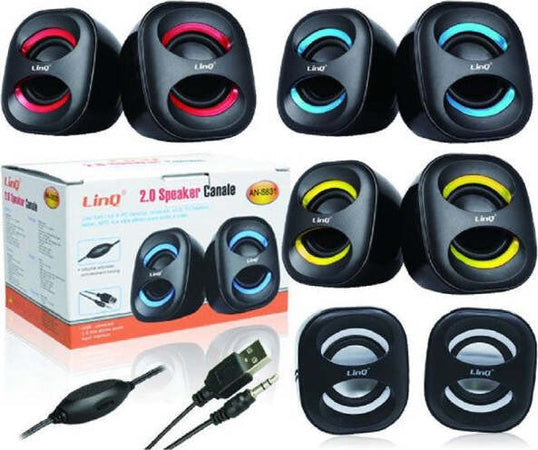 Casse-Speaker-Usb-Jack-3w-Altoparlante-Per-Notebook-Pc-Tv-Dvd-Mp3-Tablet-An-s631