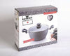 Casseruola Da Cucina Pentola Con Coperchio In Vetro Temperato E Valvola Vapore Rivestimento Antiaderente Stone Casa e cucina/Pentole padelle e pirofile/Pentole e padelle/Casseruole Puleo Casa - Palermo, Commerciovirtuoso.it