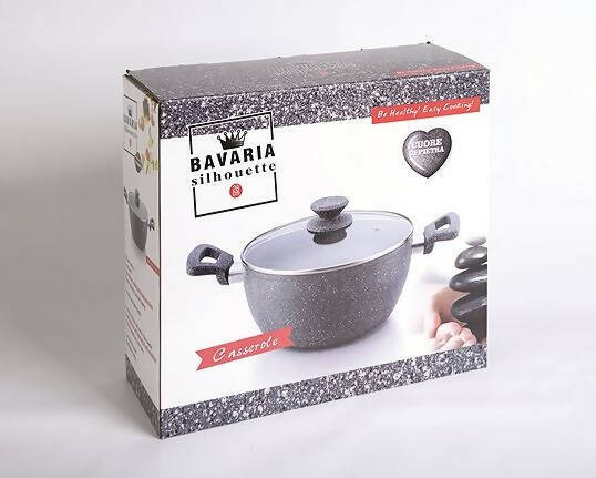 Casseruola Da Cucina Pentola Con Coperchio In Vetro Temperato E Valvola Vapore Rivestimento Antiaderente Stone Casa e cucina/Pentole padelle e pirofile/Pentole e padelle/Casseruole Puleo Casa - Palermo, Commerciovirtuoso.it