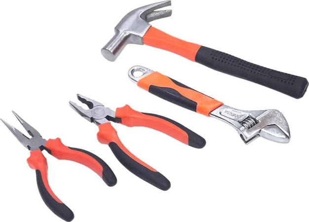 Cassetta-Attrezzi-da-lavoro-Completa-di-126-Pezzi-Trapano-Avvitatore-Doppia-Batteria-12V-pinze-chiavi-cacciaviti-punte